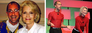 Lawrence Biscontini and Constance Towers Gavin - FITNESS: CELEBRITY STYLE