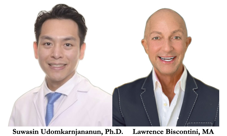 Dr. Suwasin Udomkarnjananun and patient Lawrence Biscontini